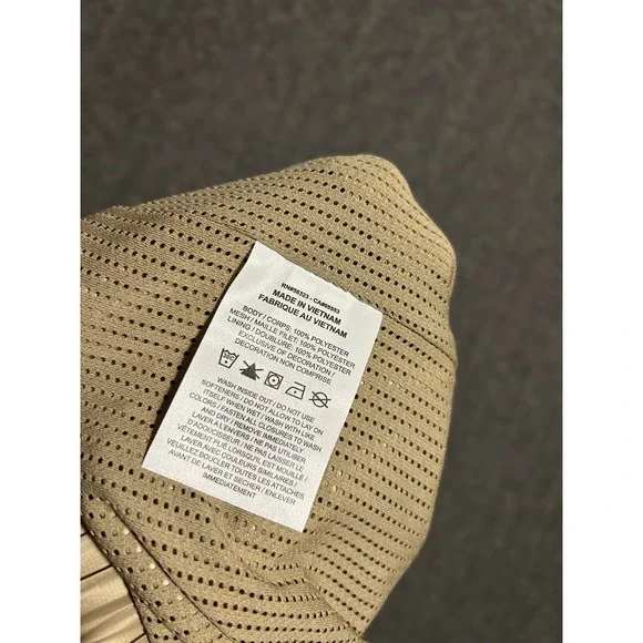 $125 Nike Lab Tech Woven Lined Pants FB7911-247 Men's Size S Tan Black Cargo - Picture 4 of 8